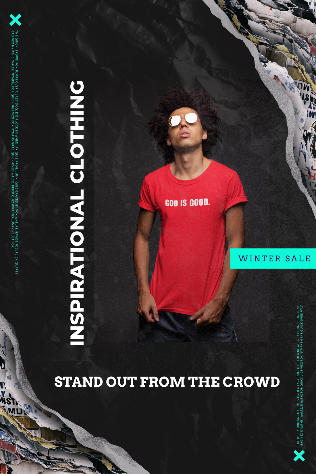 God loves us clothing and T-Shirts