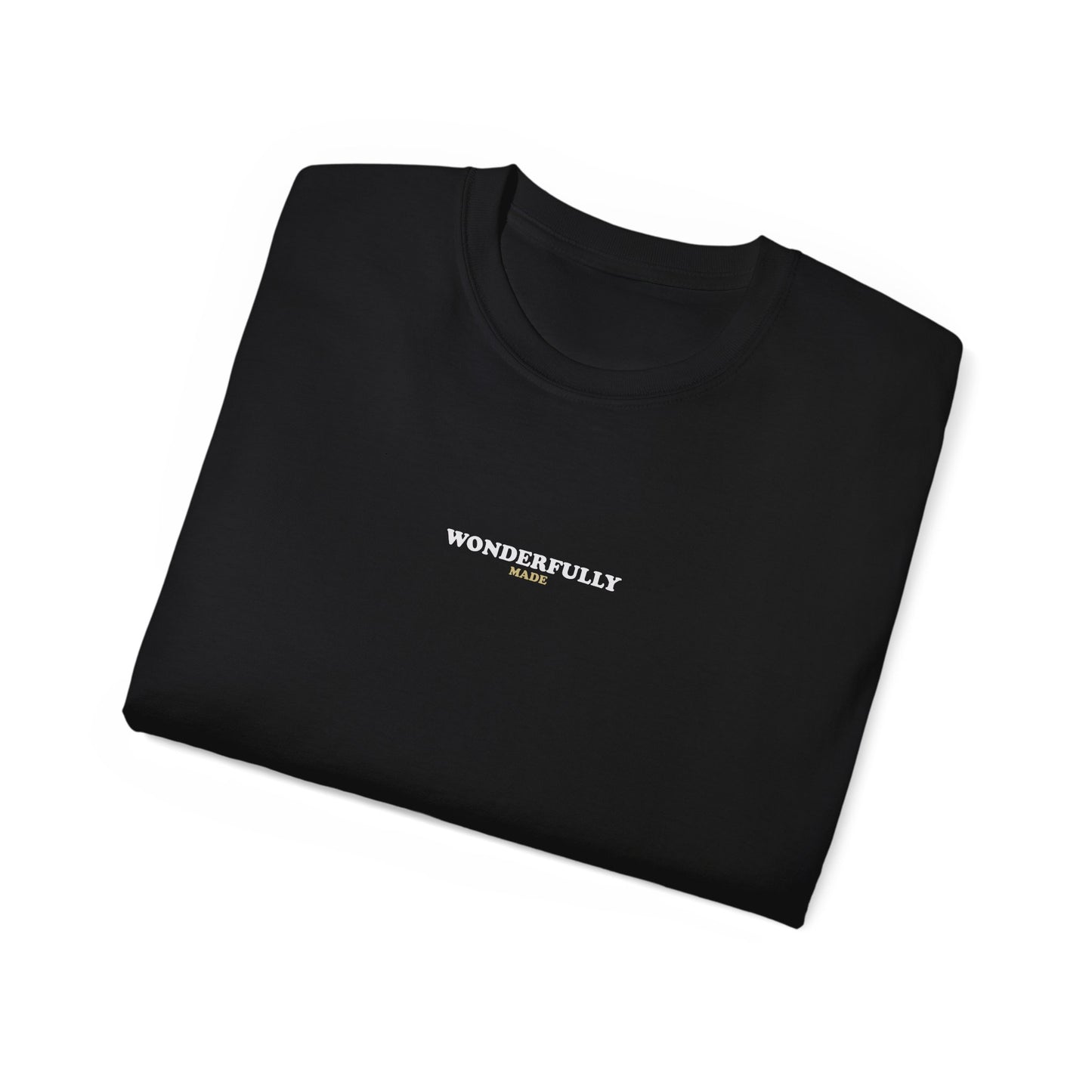WONDERFULLY MADE - Unisex Tee - large font
