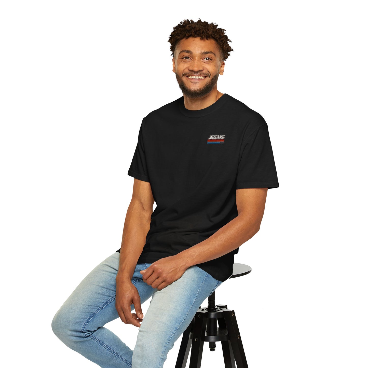 Jesus Retro King Unisex T-shirt