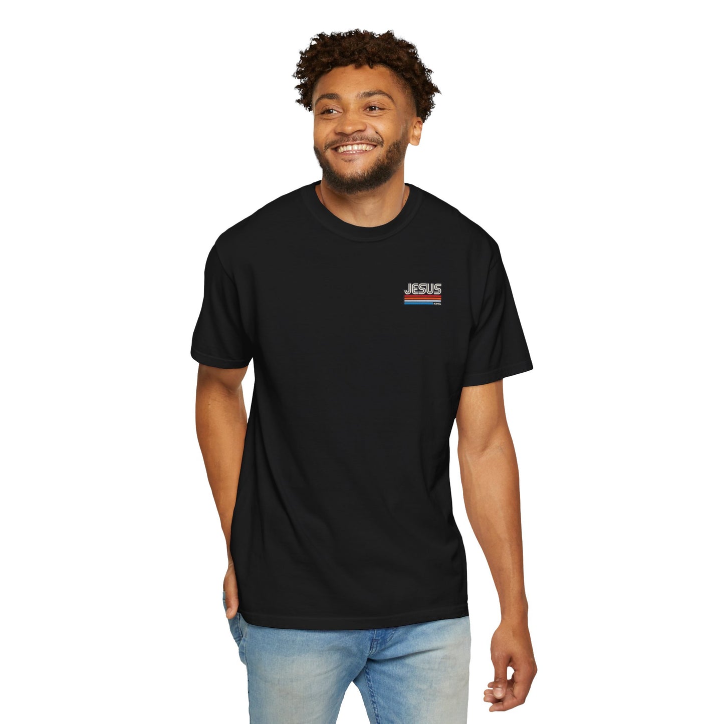 Jesus Retro King Unisex T-shirt