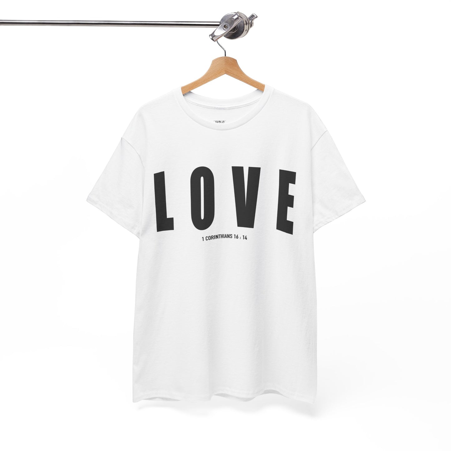 LOVE Graphic Tee — Minimalist Bold Text Love T-Shirt