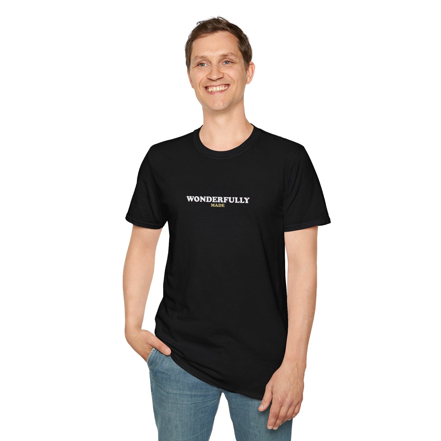 'WONDERFULLY MADE' SCRIPTURE T-SHIRT