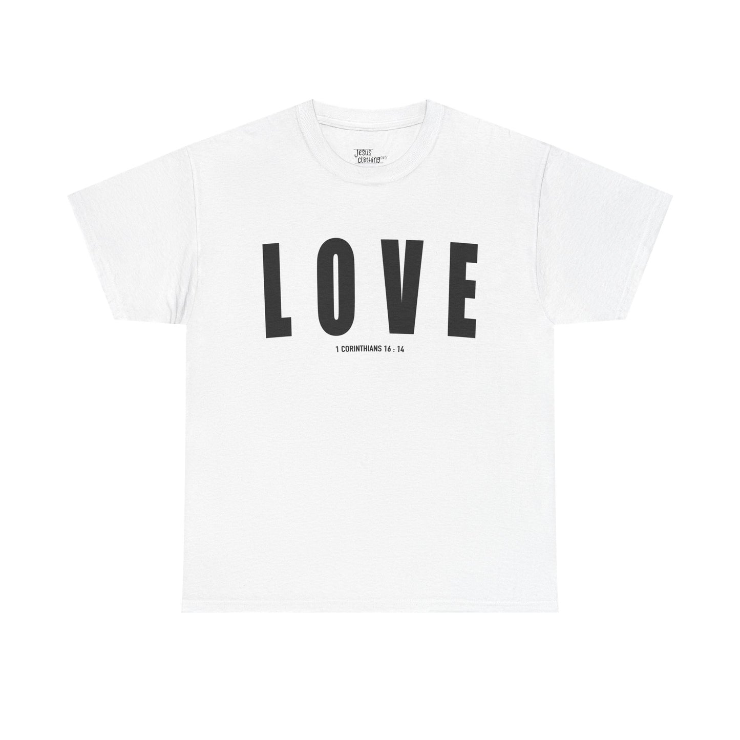LOVE Graphic Tee — Minimalist Bold Text Love T-Shirt