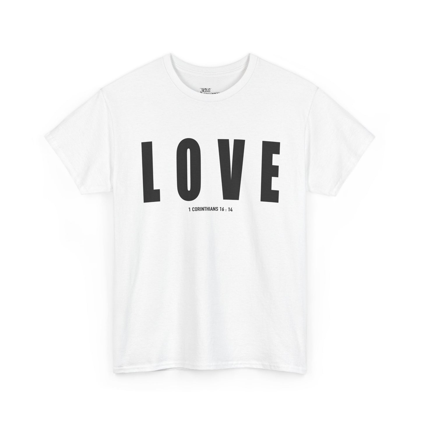 LOVE Graphic Tee — Minimalist Bold Text Love T-Shirt