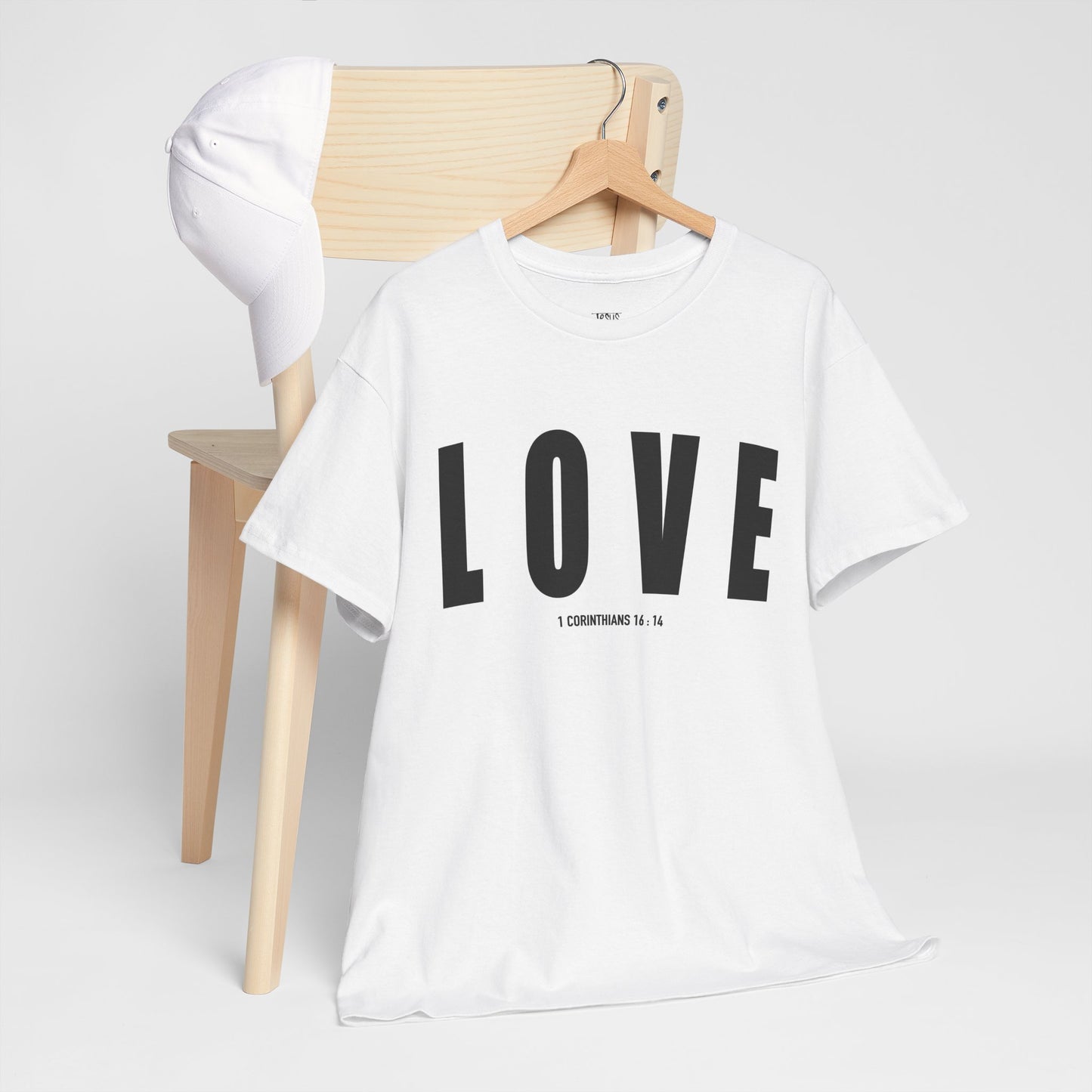 LOVE Graphic Tee — Minimalist Bold Text Love T-Shirt
