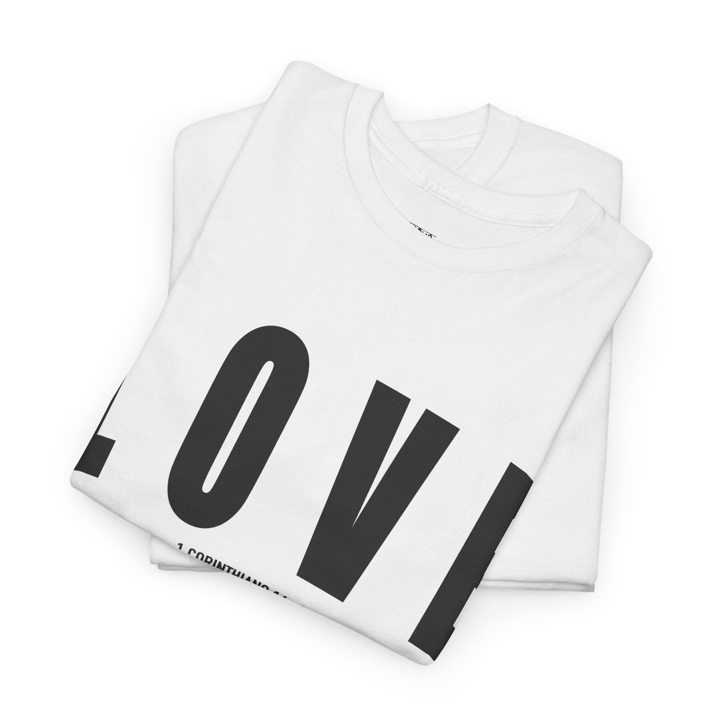 LOVE Graphic Tee — Minimalist Bold Text Love T-Shirt